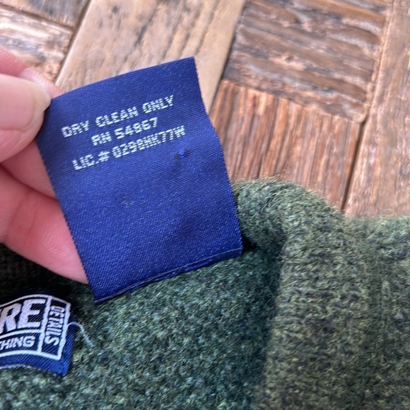 Men’s Structure Lambswool Crewneck Sweater Size Medium - Picture 3 of 7